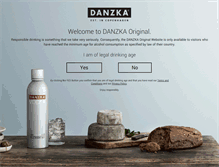 Tablet Screenshot of danzka.com